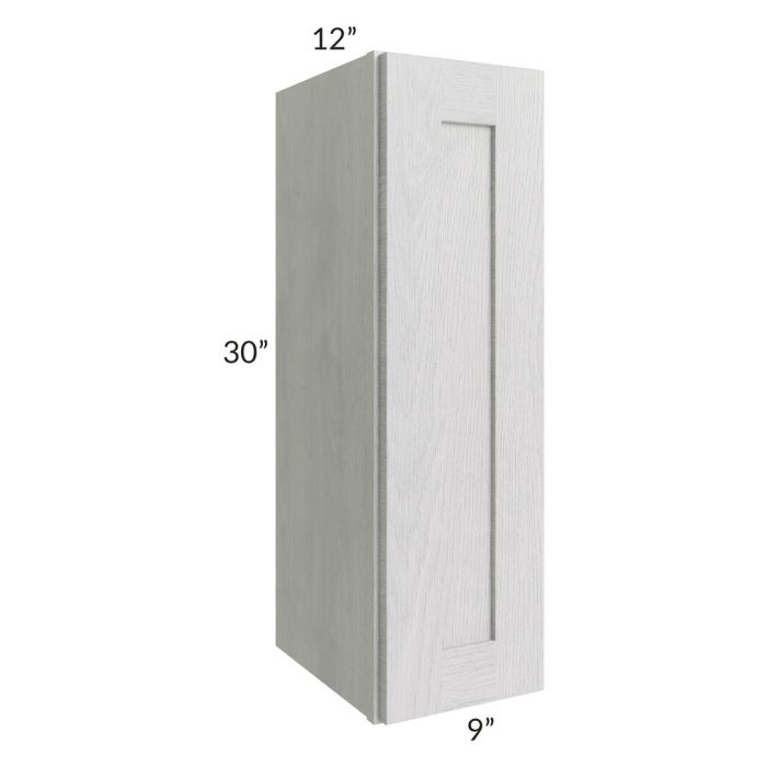 RTA Heather Grey Shaker 09" x 30" Wall Cabinet