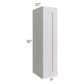 RTA Heather Grey Shaker 09" x 36" Wall Cabinet