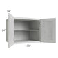 RTA Heather Grey Shaker 30" x 24" x 24" Wall Cabinet