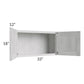 RTA Heather Grey Shaker 33" x 18" Wall Cabinet