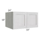 RTA Heather Grey Shaker 33" x 18" x 24" Wall Cabinet