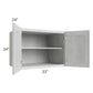 RTA Heather Grey Shaker 33" x 24" x 24" Wall Cabinet