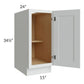 RTA Lakewood White 15" Full Height Door Base Cabinet