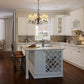 RTA Lakewood White 18" x 36" Wall Cabinet with 2 Decorative End Panels
