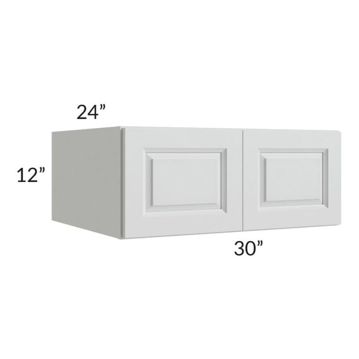 RTA Lakewood White 30" x 12" x 24" Wall Cabinet