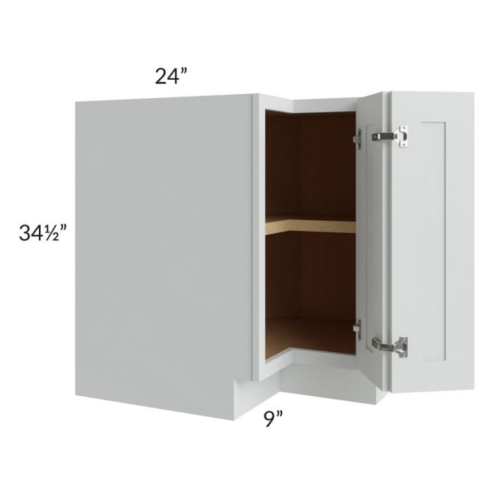 RTA Lakewood White 33" Corner Base Cabinet