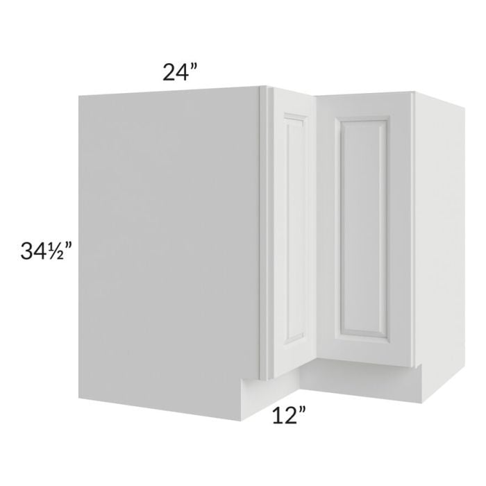 RTA Lakewood White 36" Lazy Susan Base Cabinet