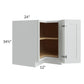 RTA Lakewood White 36" Lazy Susan Base Cabinet