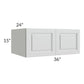 RTA Lakewood White 36" x 15" x 24" Wall Cabinet