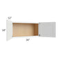 RTA Lakewood White 36" x 18" Wall Cabinet