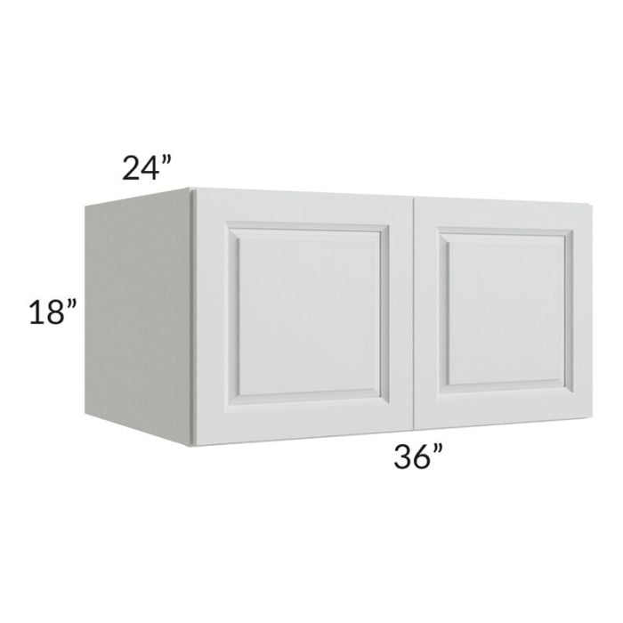 RTA Lakewood White 36" x 18" x 24" Wall Cabinet