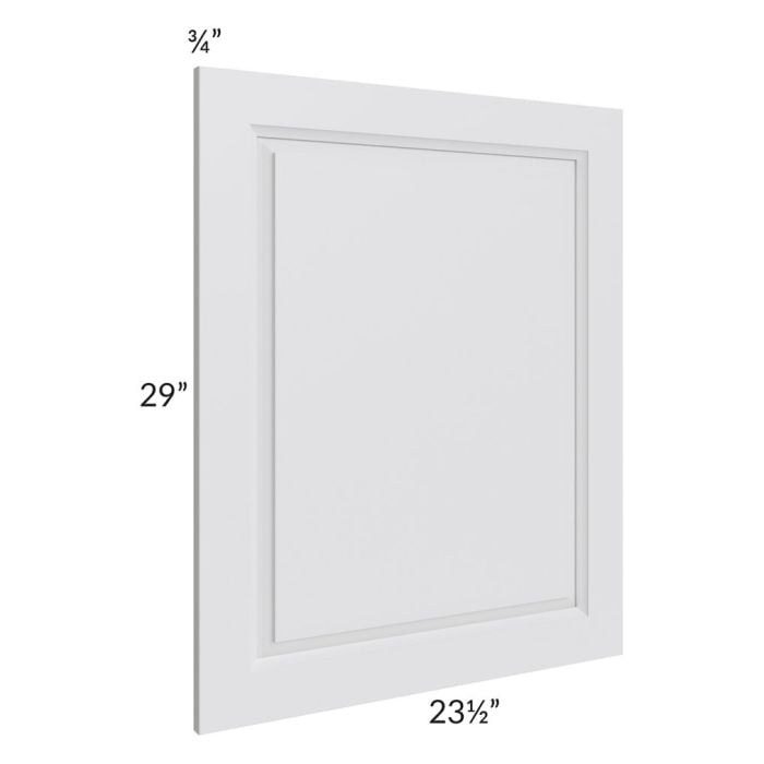 RTA Lakewood White Base Decorative End Panel