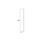 RTA Lexington Cinnamon Glaze 1-1/2" x 96" Tall Filler