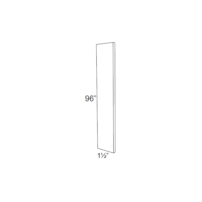 RTA Lexington Cinnamon Glaze 1-1/2" x 96" Tall Filler