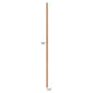 RTA Lexington Cinnamon Glaze 1-1/2" x 96" Tall Filler
