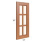 RTA Lexington Cinnamon Glaze 12" x 30" Mullion Glass Door Only