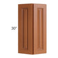 RTA Lexington Cinnamon Glaze 12" x 30" Wall End Cabinet