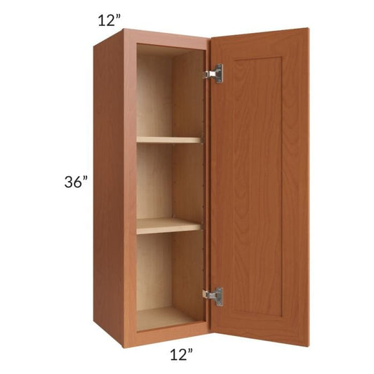 RTA Lexington Cinnamon Glaze 12" x 36" Wall Cabinet