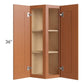 RTA Lexington Cinnamon Glaze 12" x 36" Wall End Cabinet