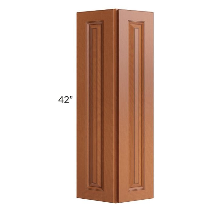 RTA Lexington Cinnamon Glaze 12" x 42" Wall End Cabinet