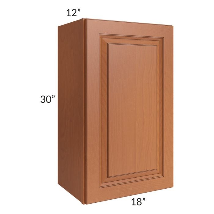 RTA Lexington Cinnamon Glaze 18" x 30" Wall Cabinet