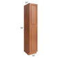 RTA Lexington Cinnamon Glaze 18" x 96" Wall Pantry