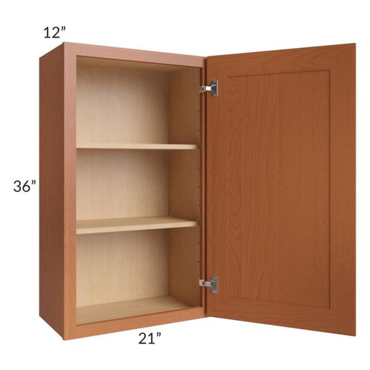 RTA Lexington Cinnamon Glaze 21" x 36" Wall Cabinet