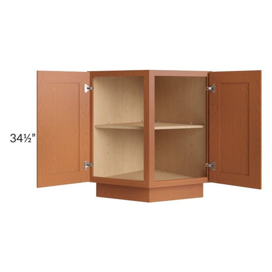 RTA Lexington Cinnamon Glaze 24" Base End Cabinet
