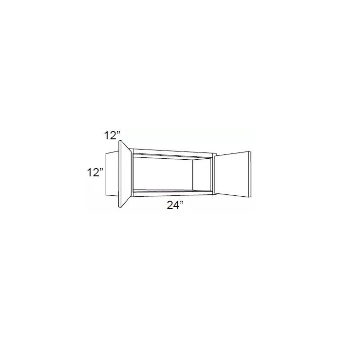RTA Lexington Cinnamon Glaze 24" x 12" Wall Cabinet