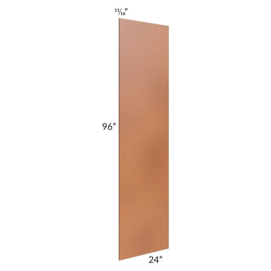 RTA Lexington Cinnamon Glaze 24" x 96" x 3/4" Finished Panel with Scribe Molding