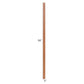 RTA Lexington Cinnamon Glaze 3" x 96" Fluted Filler