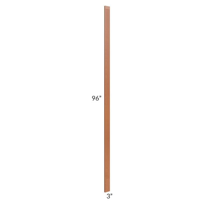 RTA Lexington Cinnamon Glaze 3" x 96" Fluted Filler