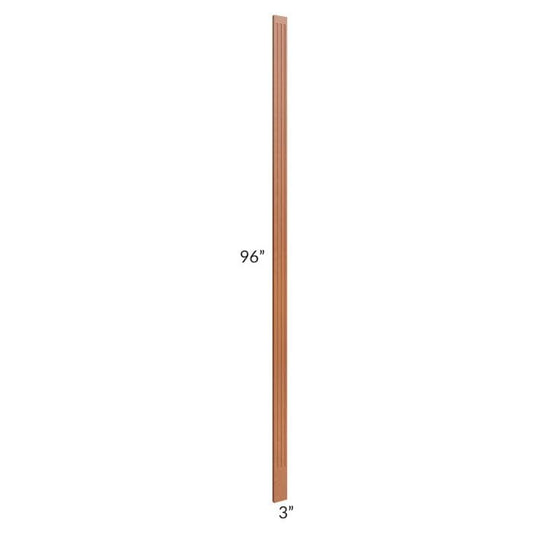 RTA Lexington Cinnamon Glaze 3" x 96" Fluted Filler