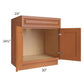 RTA Lexington Cinnamon Glaze 30" Sink Base Cabinet