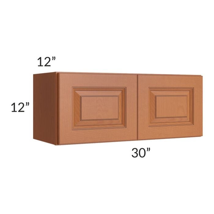 RTA Lexington Cinnamon Glaze 30" x 12" Wall Cabinet