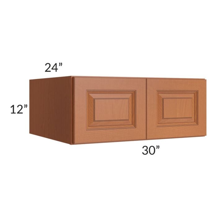 RTA Lexington Cinnamon Glaze 30" x 12" x 24" Wall Cabinet
