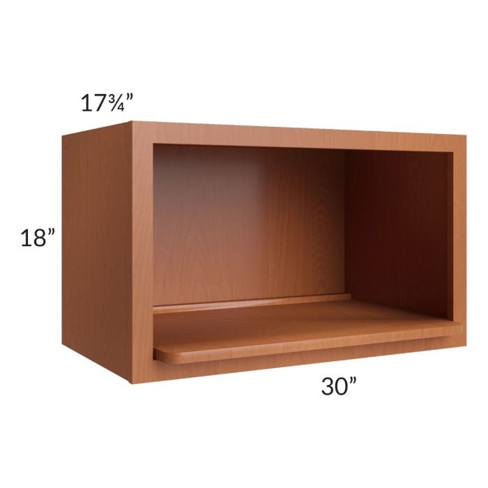 RTA Lexington Cinnamon Glaze 30" x 18" Microwave Wall Cabinet