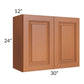 RTA Lexington Cinnamon Glaze 30" x 24" Wall Cabinet