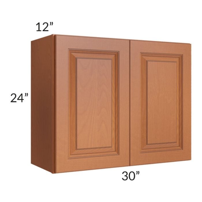 RTA Lexington Cinnamon Glaze 30" x 24" Wall Cabinet