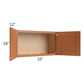 RTA Lexington Cinnamon Glaze 33" x 18" Wall Cabinet