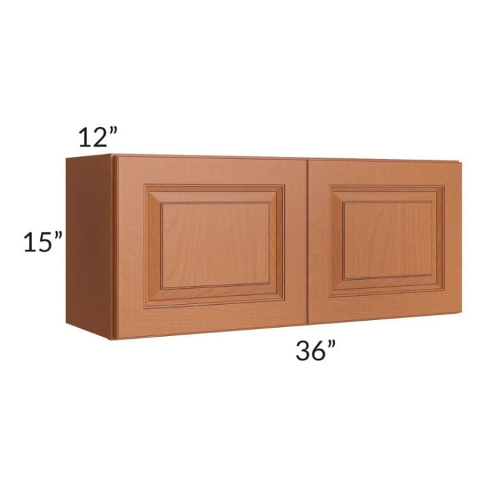 RTA Lexington Cinnamon Glaze 36" x 15" Wall Cabinet