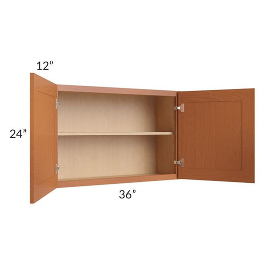 RTA Lexington Cinnamon Glaze 36" x 24" Wall Cabinet