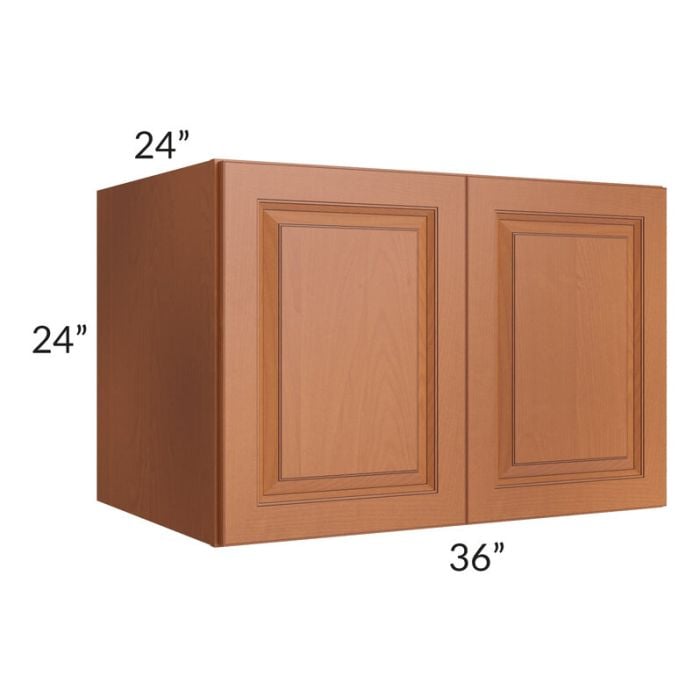 RTA Lexington Cinnamon Glaze 36" x 24" x 24" Wall Cabinet