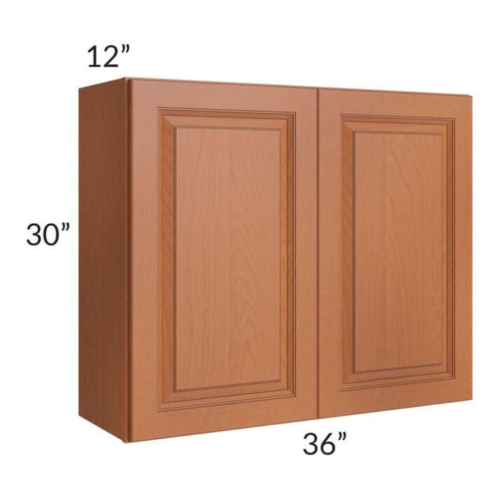 RTA Lexington Cinnamon Glaze 36" x 30" Wall Cabinet