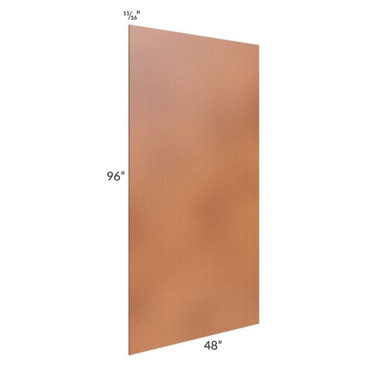 RTA Lexington Cinnamon Glaze 48" x 96" x 3/4" Finished Panel with Scribe Molding