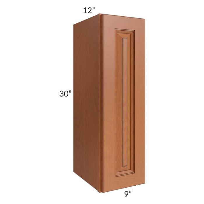 RTA Lexington Cinnamon Glaze 9" x 30" Wall Cabinet