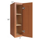 RTA Lexington Cinnamon Glaze 9" x 30" Wall Cabinet