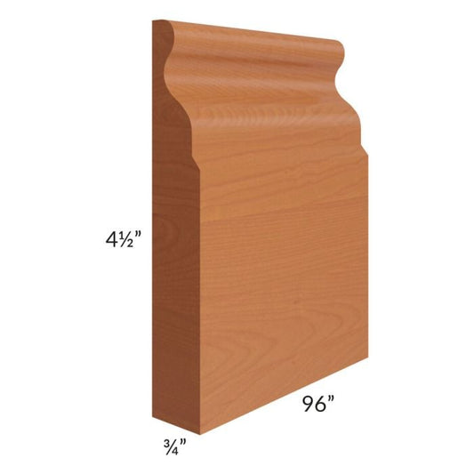 RTA Lexington Cinnamon Glaze 96" Base Board Molding
