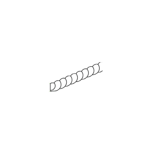 RTA Lexington Cinnamon Glaze 96" Dentil Molding Insert