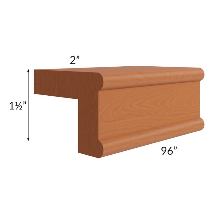 RTA Lexington Cinnamon Glaze 96" Light Rail Molding